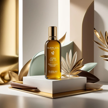 Huile de Jojoba Guerlain : Équilibre, hydratation et brillance pour vos cheveux