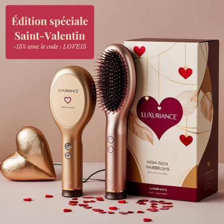 Luxuriance Édition Saint-Valentin - Brosse connectée personnalisable