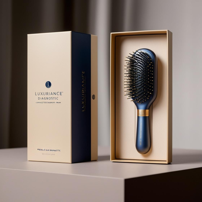 Brosse Connectée pour Cheveux Ondulés – Diagnostic et soins personnalisés