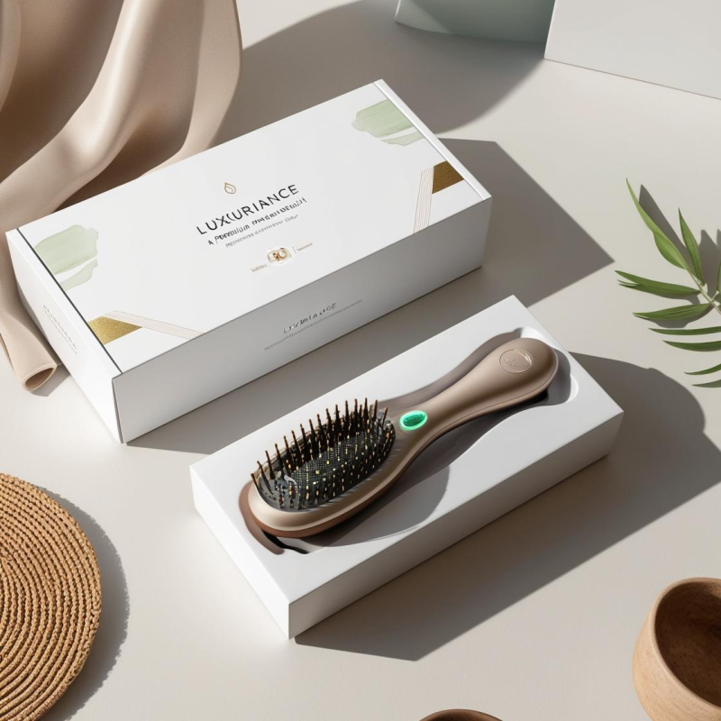 Brosse Connectée pour Cheveux Bouclés – Diagnostic et soins personnalisés